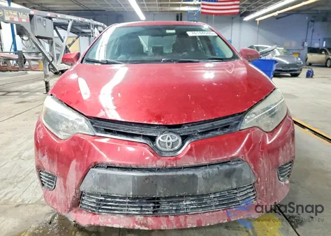 2016 Toyota Corolla L from USA, damaged, VIN 2T1BURHE0GC661125